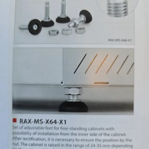 Ben til gulvskap 4stk. Justerbare