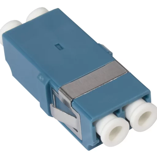Fiberadapter LC-D (SC) SM 9/125 Blå