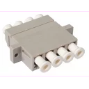 fiberadapter-lcx4-quad-mm-62-5-125-beige