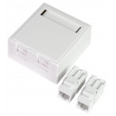 paveggskontakt-2xkat.6-utp-ncs