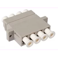 fiberadapter-lcx4-quad-mm-62-5-125-beige