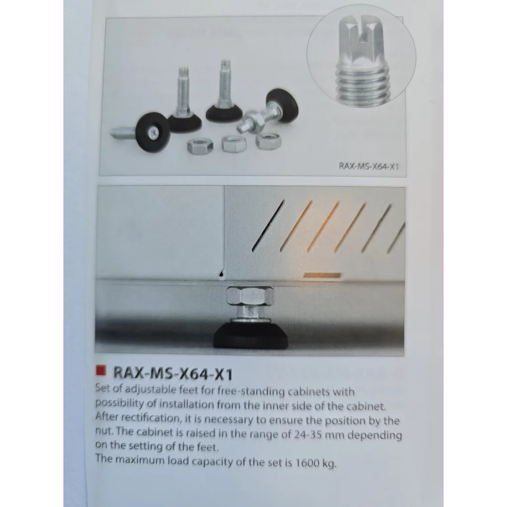 Ben til gulvskap 4stk. Justerbare